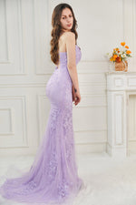 Load image into Gallery viewer, Long Mermaid Corset Prom Dress