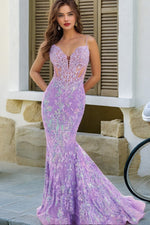 Load image into Gallery viewer, Noble Sexy Mermaid Appliques Prom Dress