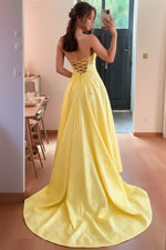 Load image into Gallery viewer, Sweetheart Keyholes Long Prom Dress