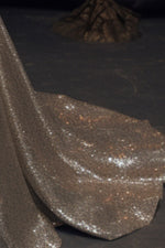 Load image into Gallery viewer, Long Silver Sequin Prom Gown