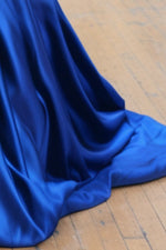 Load image into Gallery viewer, Long Royal Blue Prom Party Dress