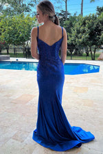 Load image into Gallery viewer, Beaded Corset Prom Dress
