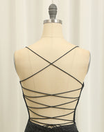 Load image into Gallery viewer, Beaded Open Back Homecoming Dress
