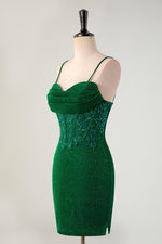 Load image into Gallery viewer, Fitted Corset Bodice Homecoming Gown