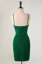 Load image into Gallery viewer, Fitted Corset Bodice Homecoming Gown