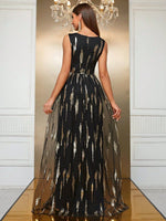 Load image into Gallery viewer, A-Line Black Formal Dress
