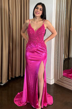 Load image into Gallery viewer, Pink Prom Dress