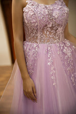 Load image into Gallery viewer, Lilac Senior Prom Dress