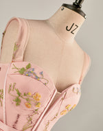Load image into Gallery viewer, Light Pink Sweetheart Corset Homecoming Dress
