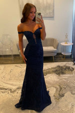 Load image into Gallery viewer, Sexy Sweetheart Off-the-Shoulder Prom Dress