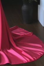 Load image into Gallery viewer, Slim Fit Strapless Pink Prom Dress

