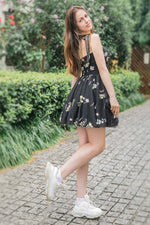 Load image into Gallery viewer, Cute Short Tulle Embroidery Homecoming Dress

