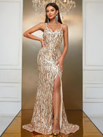 Load image into Gallery viewer, Sexy Slit Long Prom Dress
