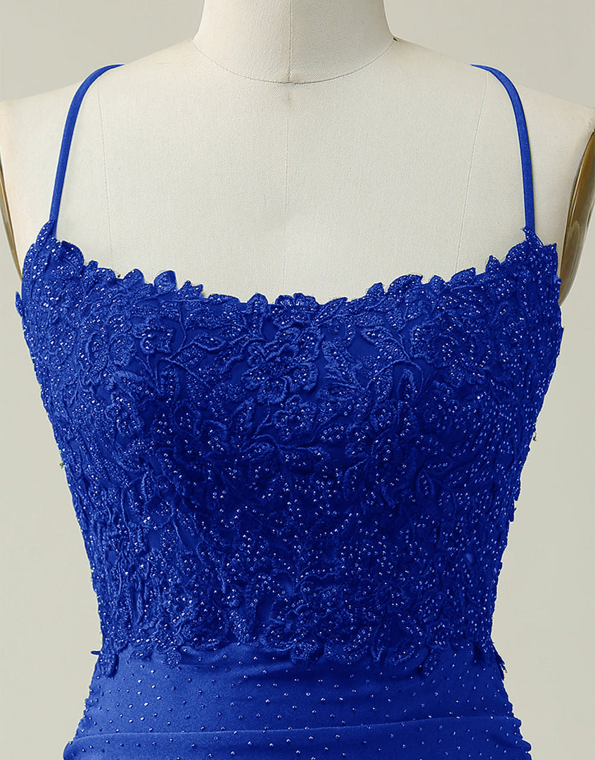 Backless Tight Homecoming Dress with Lace Beading