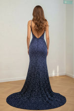 Load image into Gallery viewer, A‑Line Glitter Beaded Prom Dress
