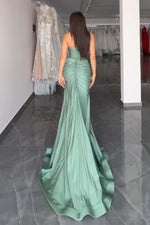 Load image into Gallery viewer, Fitted Strapless Prom Dress with Slit
