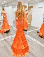 Load image into Gallery viewer, Beaded Long Mermaid Prom Dress
